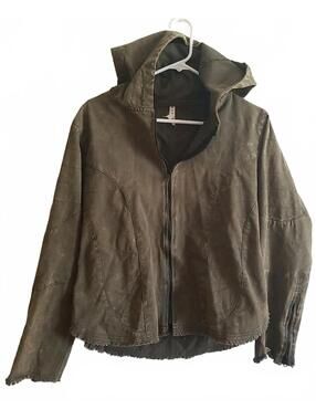 Avatar Women's S Jacket Distressed Hoodie Jacket Coat Cotton